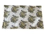 Sale: 16x24 Citrine Rose Floral Pillow Cover