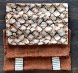 Sale: Rust Mudcloth Lumbar Pillow Covers 12x18 or Velvet Leopard - Annabel Bleu