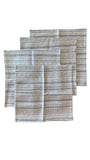 Sale: 20x20 Grey Pillow Covers / Grey Hemp Hmong Pillow Cover - Annabel Bleu