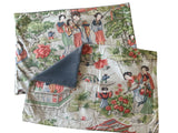 Sale: Pair of 16x24” Chinoiserie Pillow Covers