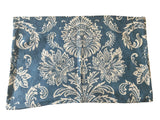 Sale: 16x24 Thibaut Blue Damask Pillow Cover
