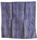 Sale: 22x22 Purple Indigo Linen Pillow Cover - Annabel Bleu