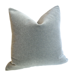 Angora Fur Mohair Velvet Pillow Cover: 6-8 weeks Special Order Pillow Cover available in Grey or 6 Other Colors