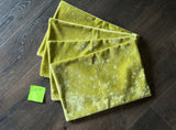 Sale: Lime Velvet Pillow Cover / 12x18 Lumbar Cover / Green Velvet Pillow Cover - Annabel Bleu