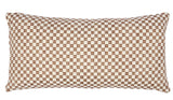 Schumacher Elkhart Fabric by the yard: Country Brown Check