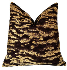 Serengeti Tigre Pillow Cover / Schumacher Pillow Cover / Animal Print Pillow Cover / Tiger Pillow Cover