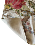 Sale: Schumacher Indian Arbor Pillow Cover with Bead Trimmed Corners