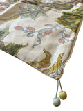 Sale: Schumacher Indian Arbor Pillow Cover with Bead Trimmed Corners