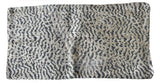 Sale: 11x21” Blue and Silver Tiger Woven Pillow Cover - Annabel Bleu