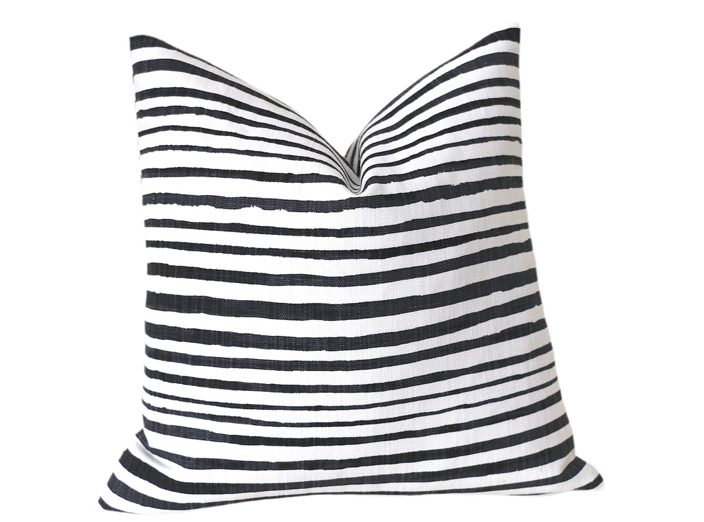 Black and ivory pillow covers hotsell