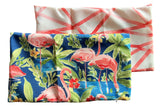 Sale: Flamingo Party Indoor Outdoor Pillow Covers - Annabel Bleu