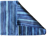 Sale: 12x17” Bright Cobalt Blue Boho Pillow Cover - Annabel Bleu