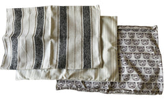 Sale: 16x24 Brown Grey Beige Pillow Cover