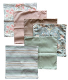 Sale: 18x18” Pillow Cover / Mauve Brown Sage / Sunbrella Outdoor Pillow Cover - Annabel Bleu