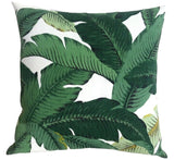 Banana Leaf Outdoor Zipper Pillow Cover