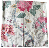 Sale: 24x24 Jacobean Floral Pillow Cover - Annabel Bleu