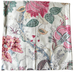 Sale: 24x24 Jacobean Floral Pillow Cover