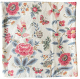 Sale: 20x20 Birds, Butterflies, and Floral Pillow Cover - Annabel Bleu