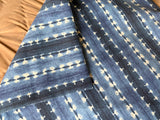 Sale: Mudcloth Style Outdoor Pillow Cover - Annabel Bleu