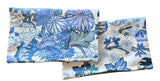 Sale: Chiang Mai Porcelain Chinoiserie Floral Pillow Cover- Several Size Options