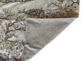 Sale: 24x24 Pindler and Pindler Embroidered Tiger Pillow Cover