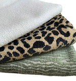 Leopard Woven Performance Chenille Pillow Cover / Animal Spots pillow / Cheetah Woven Throw Pillow Cover - Annabel Bleu