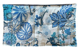 Sale: Chiang Mai Porcelain Chinoiserie Floral Pillow Cover- Several Size Options