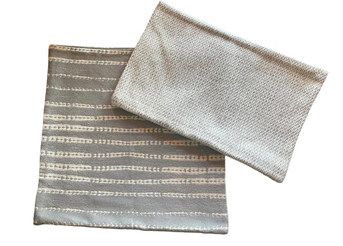 Sale: Grey Pillow Covers - Annabel Bleu