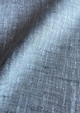 8 yards Slate Grey Woven Upholstery fabric by the yard / Thick Grey White Fabric