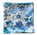 Sale: Chiang Mai Porcelain Chinoiserie Floral Pillow Cover- Several Size Options