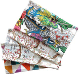 Sale: Lumbar Pillow Covers 12x21 / Dragon / Chinoiserie - Annabel Bleu