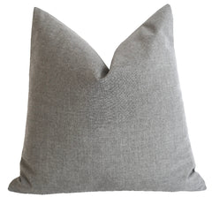 Sale: 22x22 Pillow Cover / Sunbrella Grey