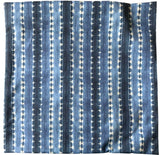 Sale: Mudcloth Style Outdoor Pillow Cover - Annabel Bleu