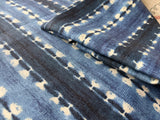 Sale: Mudcloth Style Outdoor Pillow Cover - Annabel Bleu