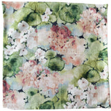 Sale: 24x24 Watercolor Floral Pillow Cover - Annabel Bleu
