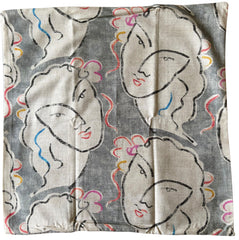 Sale: 22x22 Contemporary Grecian Pillow Cover