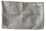 Sale: 12x17” Grey Chenille Leopard Pillow Cover - Annabel Bleu