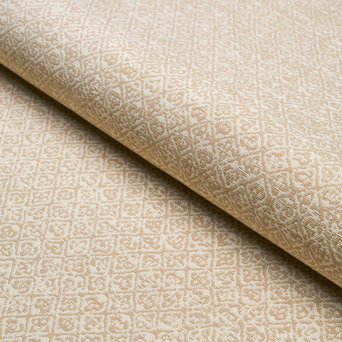 Sarong: White Sand Woven Schumacher fabric by the yard - Annabel Bleu