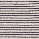 Bouclé Stripe: Jute Indoor/Outdoor / Schumacher fabric by the yard - Annabel Bleu