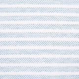 Bouclé Stripe: Chambray Indoor/Outdoor / Schumacher fabric by the yard - Annabel Bleu