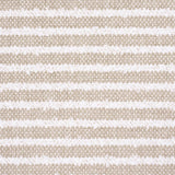 Bouclé Stripe: Flax Indoor/Outdoor / Schumacher fabric by the yard - Annabel Bleu