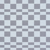 Morro Indoor/Outdoor: Chambray Blue Geometric Schumacher fabric by the yard - Annabel Bleu
