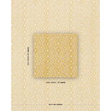 Colma Indoor/Outdoor: Marigold Yellow Geometric Schumacher fabric by the yard - Annabel Bleu