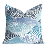 Sale: 16x16 Blue Hills Pillow Cover - Annabel Bleu