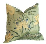 Sale: Schumacher Lotus Garden Pillow Cover- Random Placement