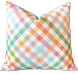 Sale: Patchwork or Vines Pillow Cover 17x18”