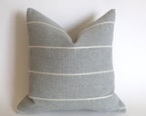 Sale: 22x22 Blue or Grey Pillow Covers