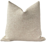 Sale: Sand Beige Woven Pillow Cover 20x20