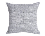 Sale: Blue and White Woven 16x16 Pillow Cover