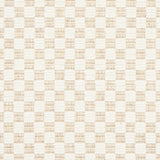 Schumacher Elkhart Fabric by the yard: Birch Beige Check